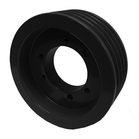 B B Manufacturing Bushing 4 Groove V-Belt Pulley 25 inch OD 43V2500SF